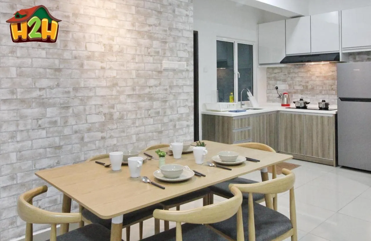 H2H - Neo Casual - Majestic Ipoh Town Center - 8Pax Apartment 0*,  Malaysia