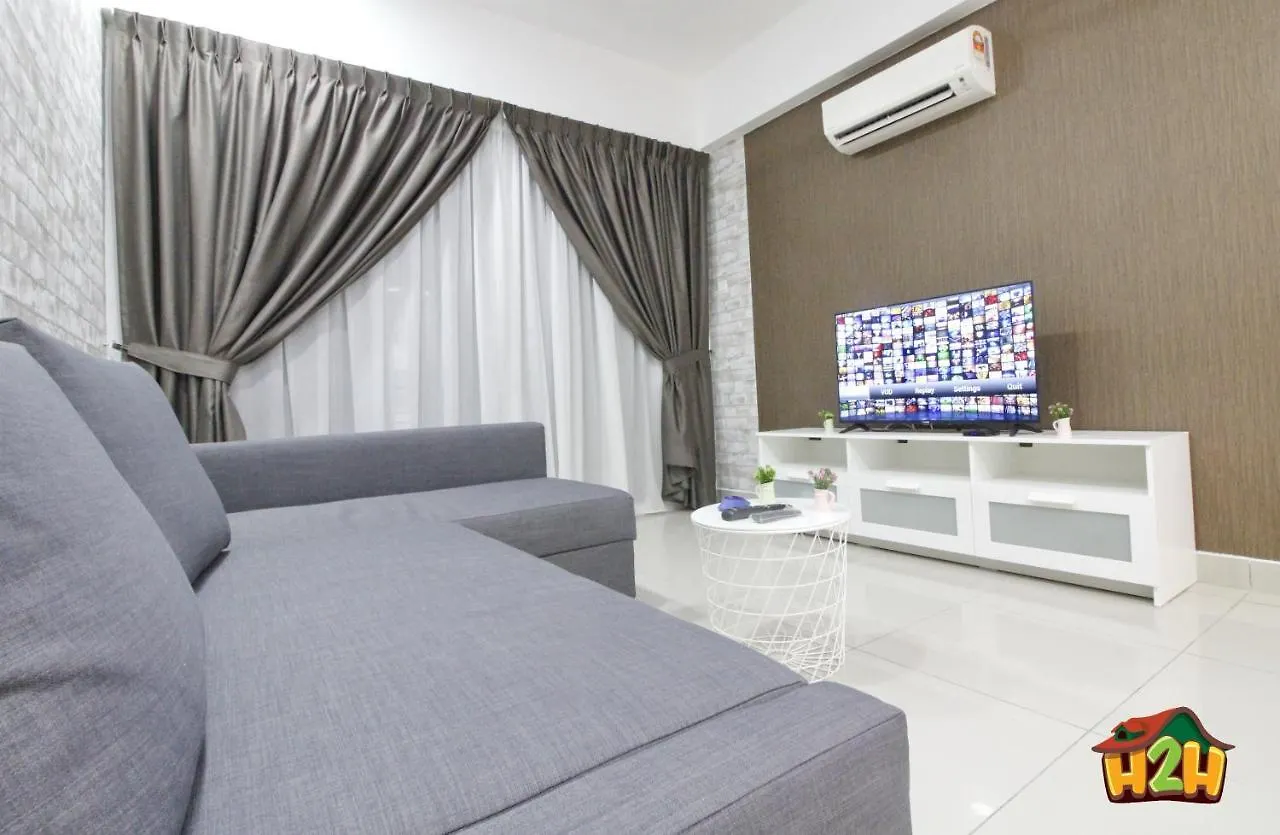 H2H - Neo Casual - Majestic Ipoh Town Center - 8Pax Apartment Malaysia