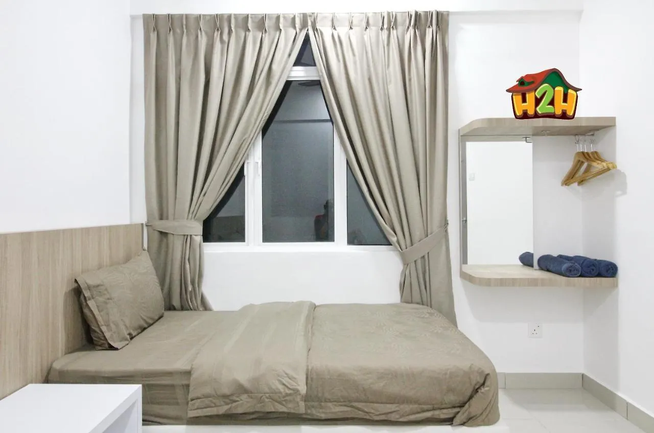 H2H - Neo Casual - Majestic Ipoh Town Center - 8Pax Apartment