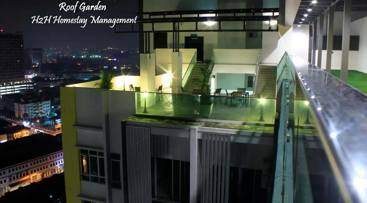H2H - Neo Casual - Majestic Ipoh Town Center - 8Pax Apartment